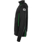 Stadio Full Zip Top - Black-Green