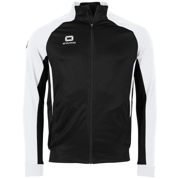 Stadio Full Zip Top - Black-White