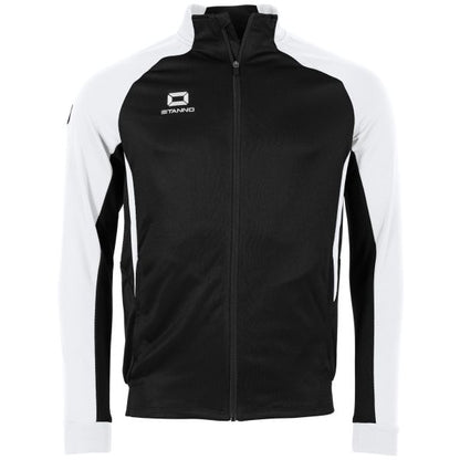 Stadio Full Zip Top - Black-White
