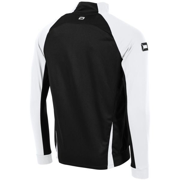 Stadio Full Zip Top - Black-White