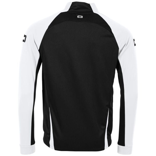 Stadio Full Zip Top - Black-White
