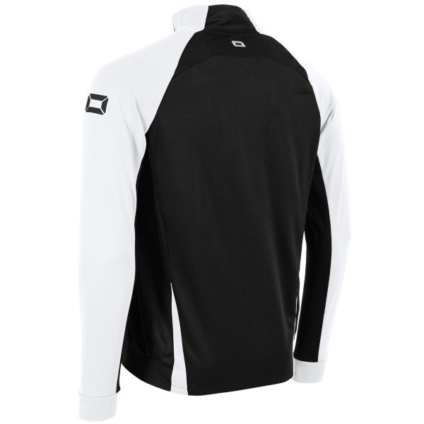 Stadio Full Zip Top - Black-White