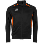 Stadio Full Zip Top - Black-Orange