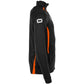 Stadio Full Zip Top - Black-Orange