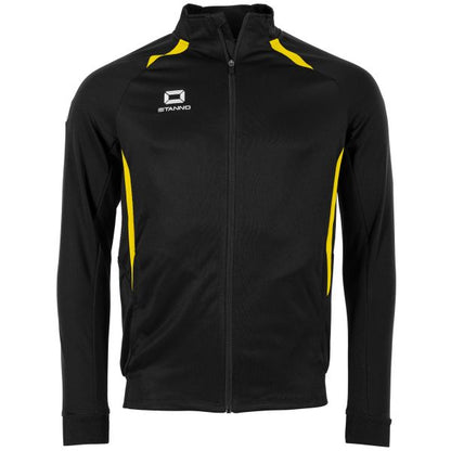 Stadio Full Zip Top - Black-Yellow