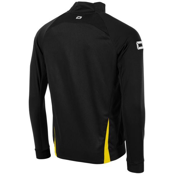 Stadio Full Zip Top - Black-Yellow