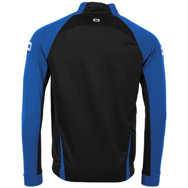 Stadio Full Zip Top - Black-Royal