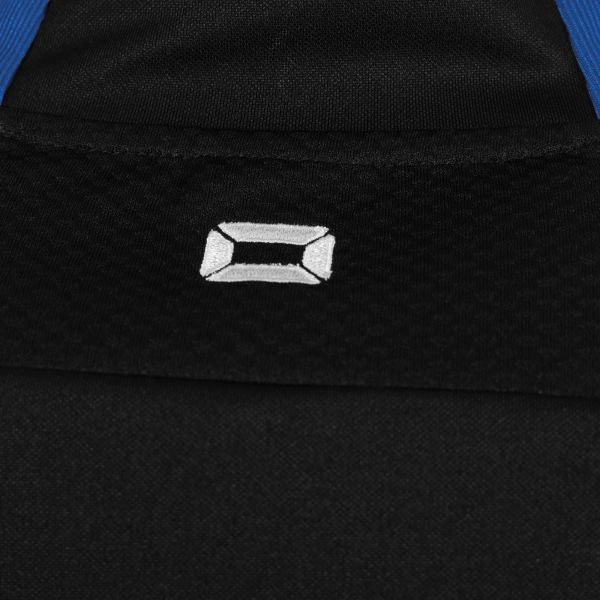 Stadio Full Zip Top - Black-Royal