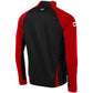 Stadio Full Zip Top - Black-Red