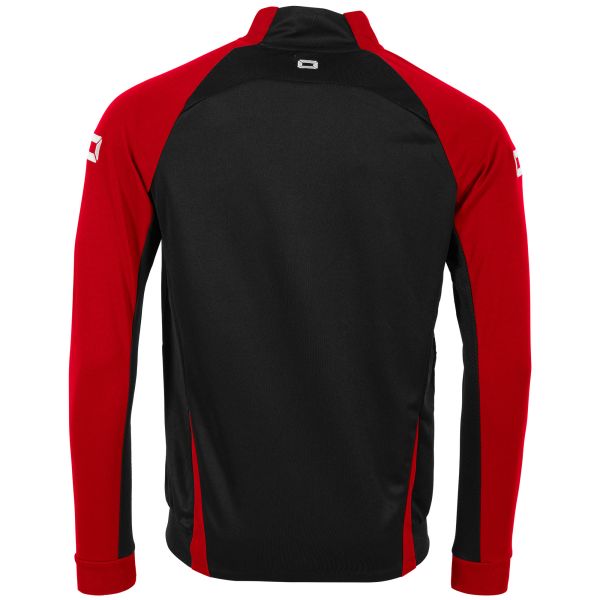 Stadio Full Zip Top - Black-Red