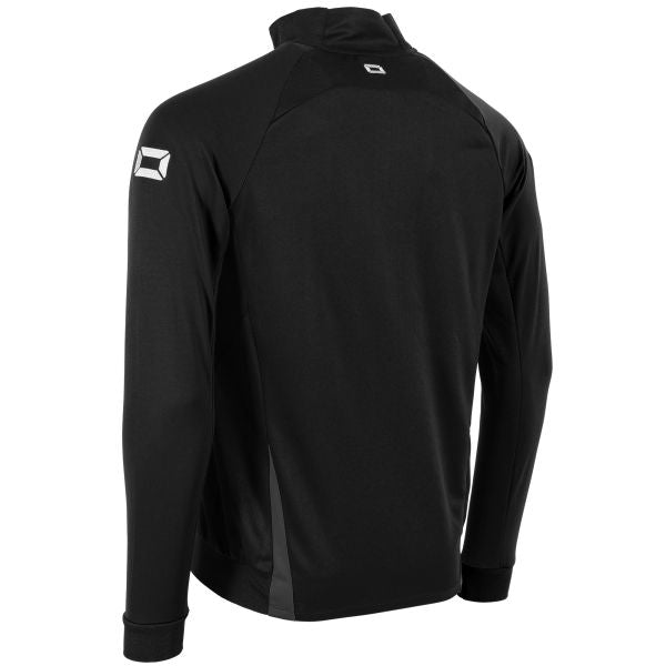 Stadio Full Zip Top - Black-Anthracite