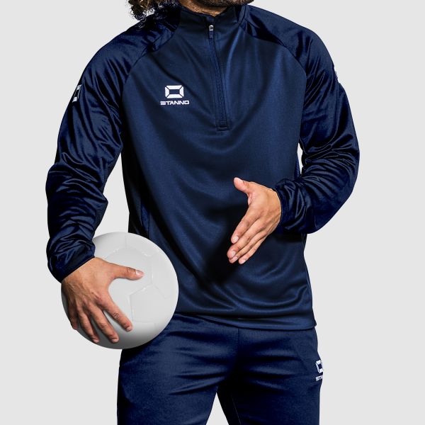 Stadio Quarter Zip top - Navy