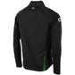 Stadio Quarter Zip top - Black-Green