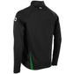 Stadio Quarter Zip top - Black-Green