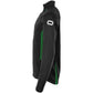 Stadio Quarter Zip top - Black-Green