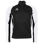Stadio Quarter Zip top - Black-White