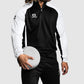Stadio Quarter Zip top - Black-White