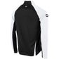 Stadio Quarter Zip top - Black-White