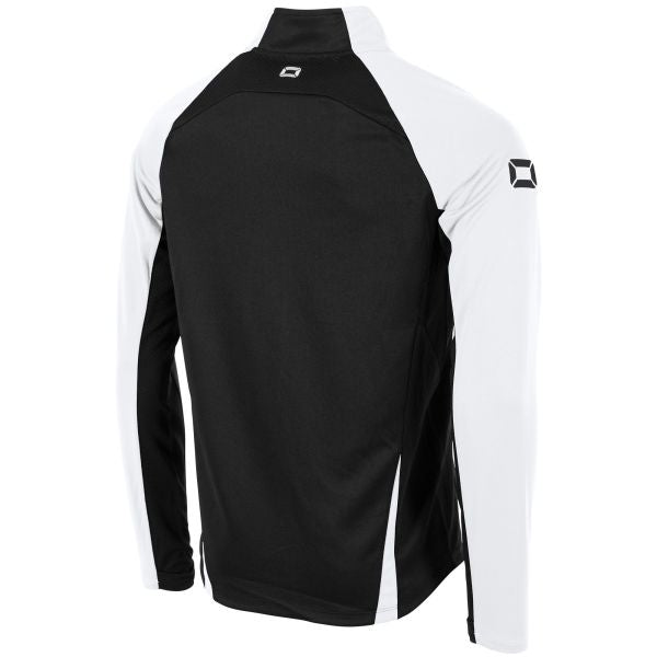Stadio Quarter Zip top - Black-White