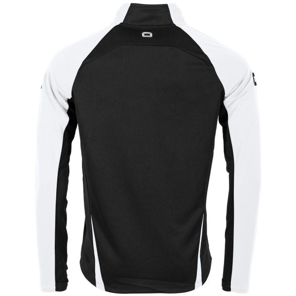 Stadio Quarter Zip top - Black-White