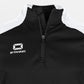 Stadio Quarter Zip top - Black-White