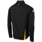 Stadio Quarter Zip top - Black-Yellow