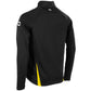 Stadio Quarter Zip top - Black-Yellow