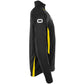 Stadio Quarter Zip top - Black-Yellow