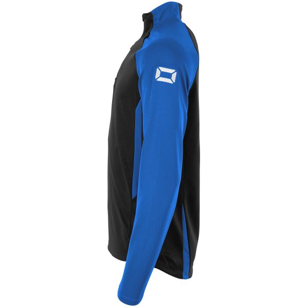 Stadio Quarter Zip top - Black-Royal