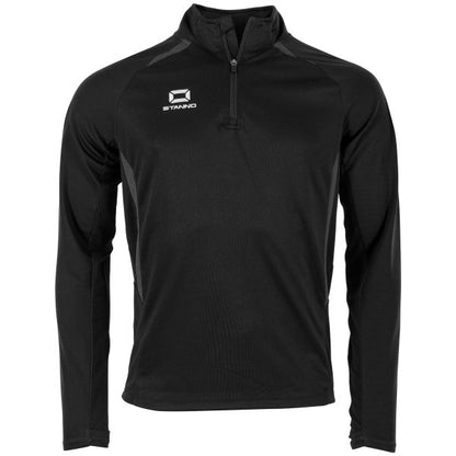 Stadio Quarter Zip top - Black-Anthracite