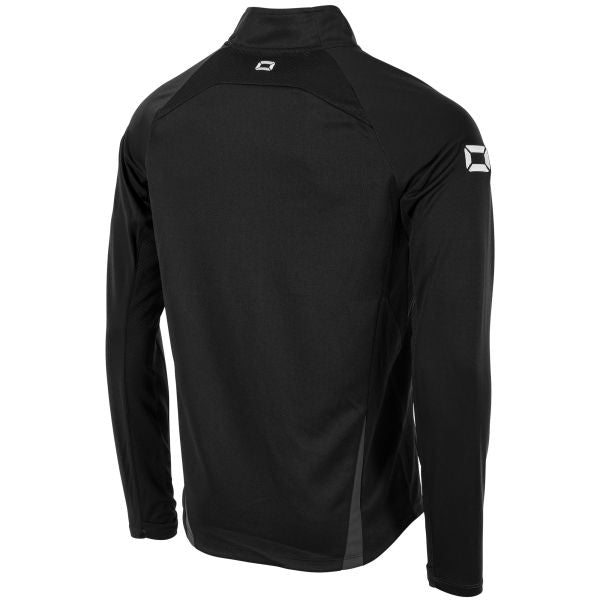 Stadio Quarter Zip top - Black-Anthracite
