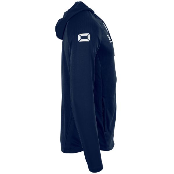 Stadio Hooded Full Zip Top - Navy