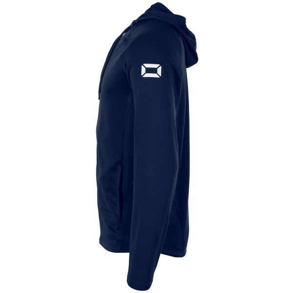 Stadio Hooded Full Zip Top - Navy