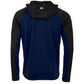 Stadio Hooded Full Zip Top - Navy-Black