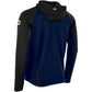 Stadio Hooded Full Zip Top - Navy-Black
