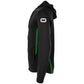 Stadio Hooded Full Zip Top - Black-Green