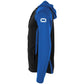 Stadio Hooded Full Zip Top - Black-Royal