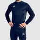 Stadio Round Neck Top - Navy