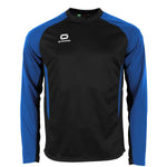 Stadio Round Neck Top - Black-Royal