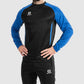 Stadio Round Neck Top - Black-Royal