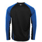 Stadio Round Neck Top - Black-Royal