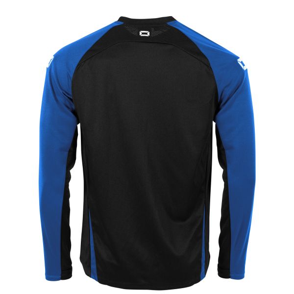 Stadio Round Neck Top - Black-Royal