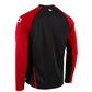 Stadio Round Neck Top - Black-Red