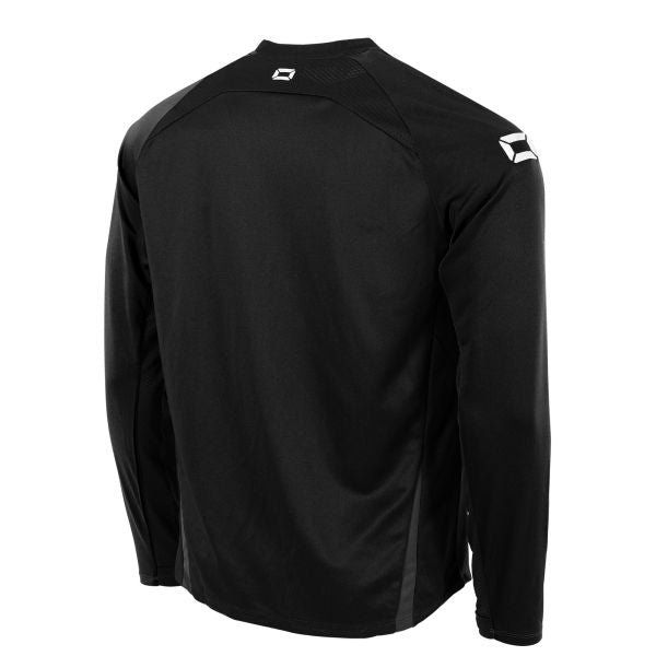 Stadio Round Neck Top - Black-Anthracite