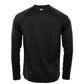 Stadio Round Neck Top - Black-Anthracite