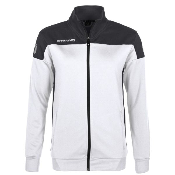 Pride Full Zip Ladies Jacket - White-Black