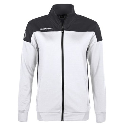 Pride Full Zip Ladies Jacket - White-Black