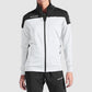 Pride Full Zip Ladies Jacket - White-Black