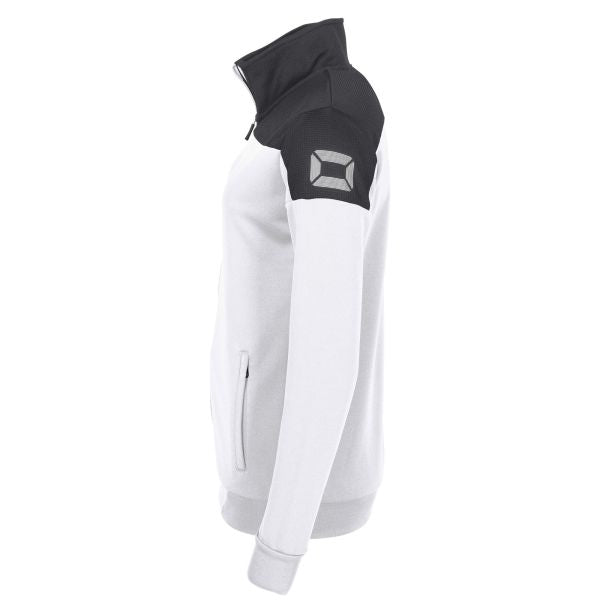 Pride Full Zip Ladies Jacket - White-Black