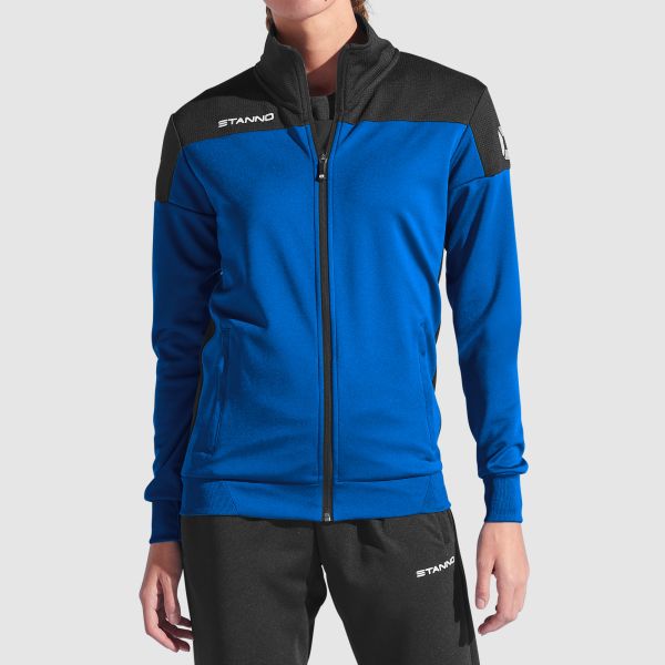 Pride Full Zip Ladies Jacket - Royal-Black